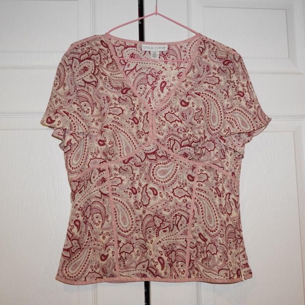 Casual-corner Women's Pink Blouse